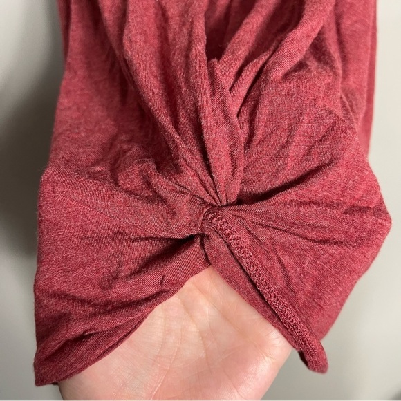 Zyia Red Twist Tank Size XXL Scoop Back Work Out Tank Top Activewear Athleisure - Picture 5 of 8